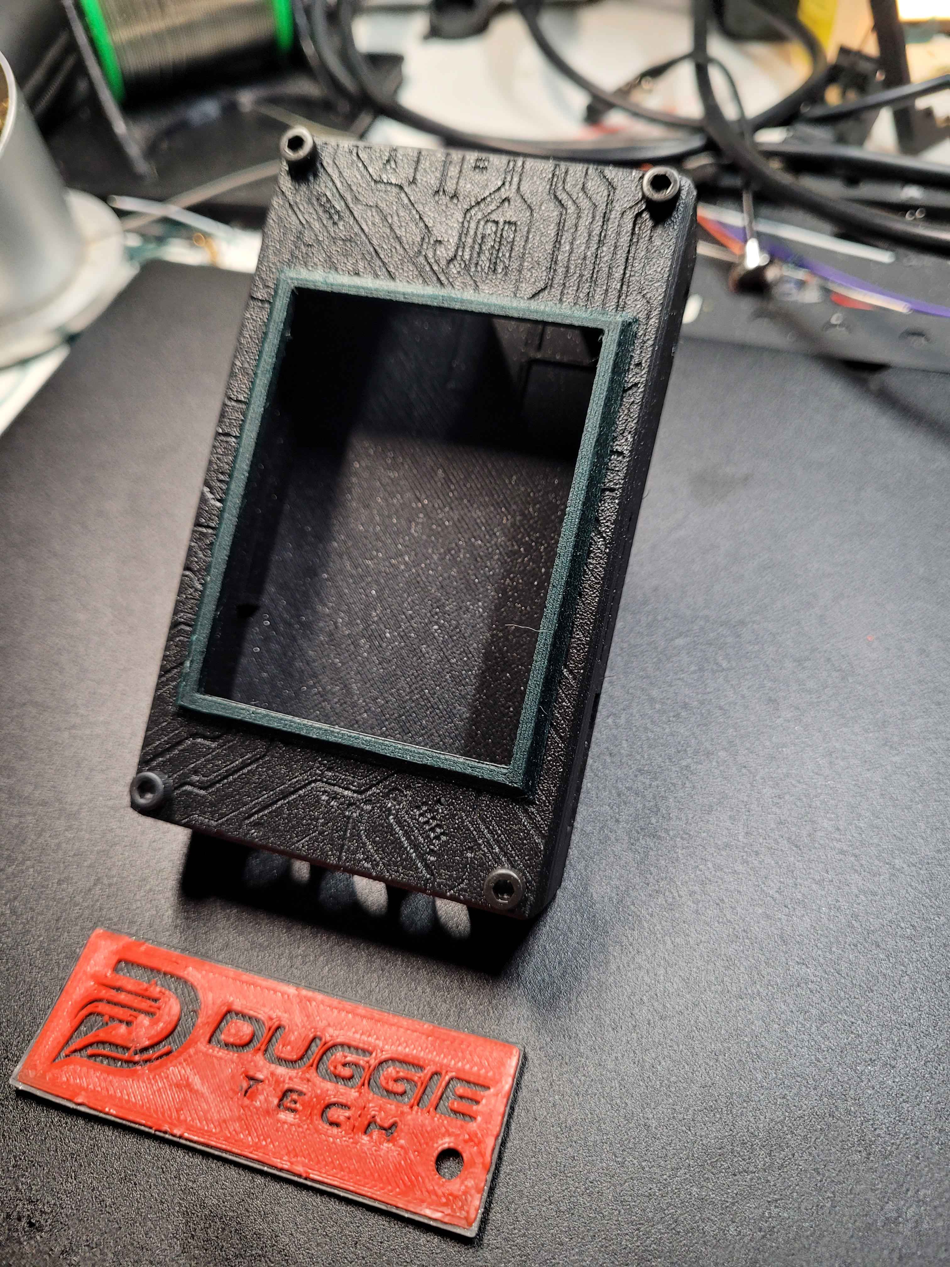 Pocket Rocket Carbon Laser Etched