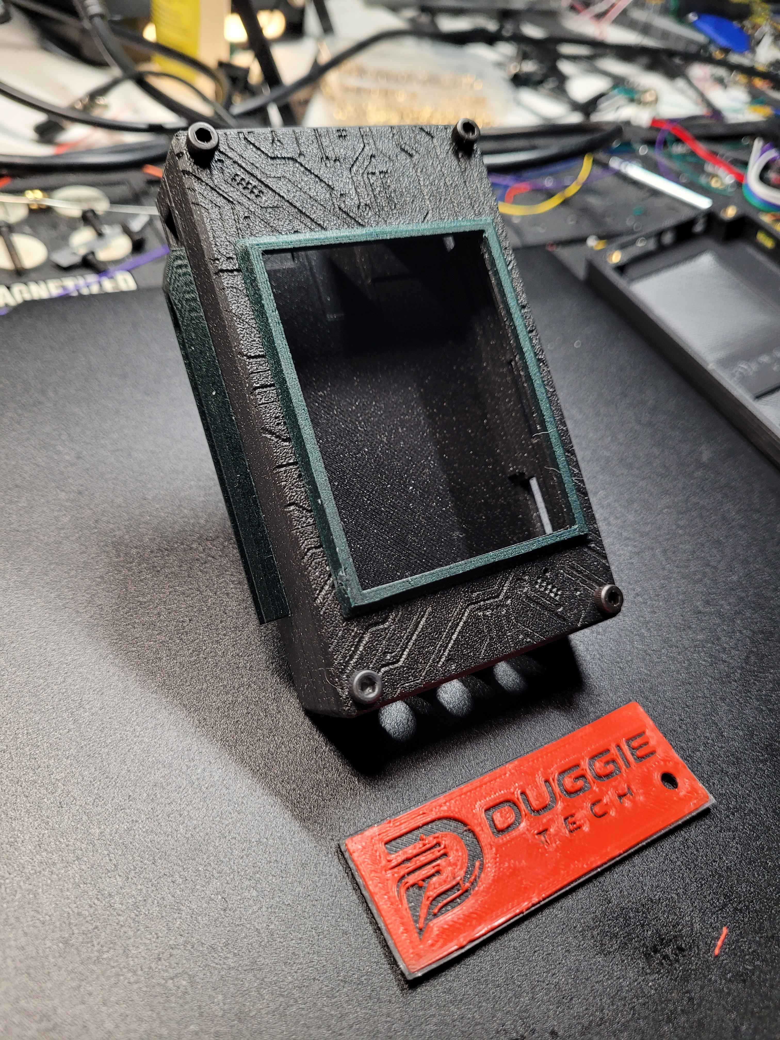 Pocket Rocket Carbon Laser Etched