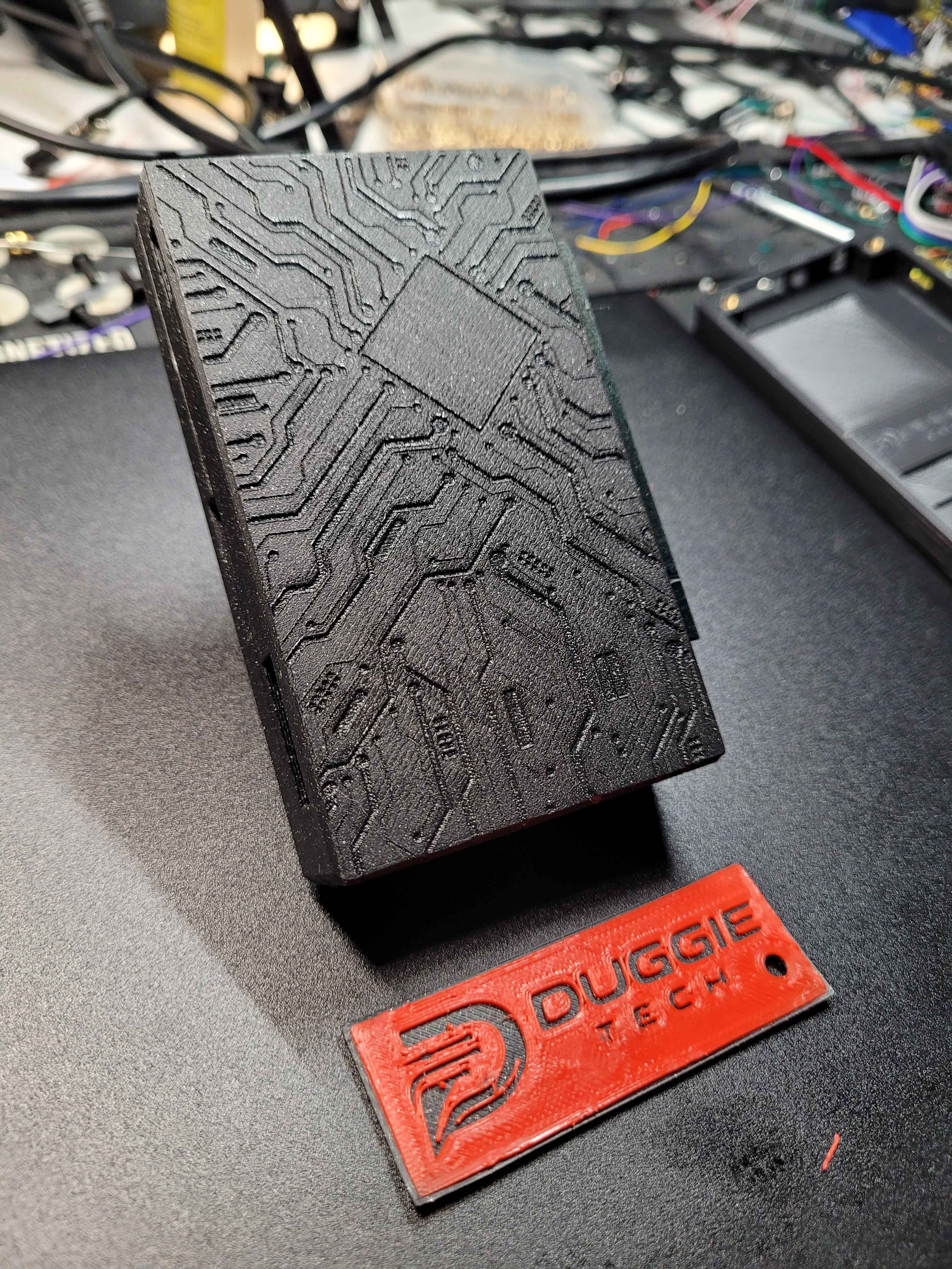 Pocket Rocket Carbon Laser Etched