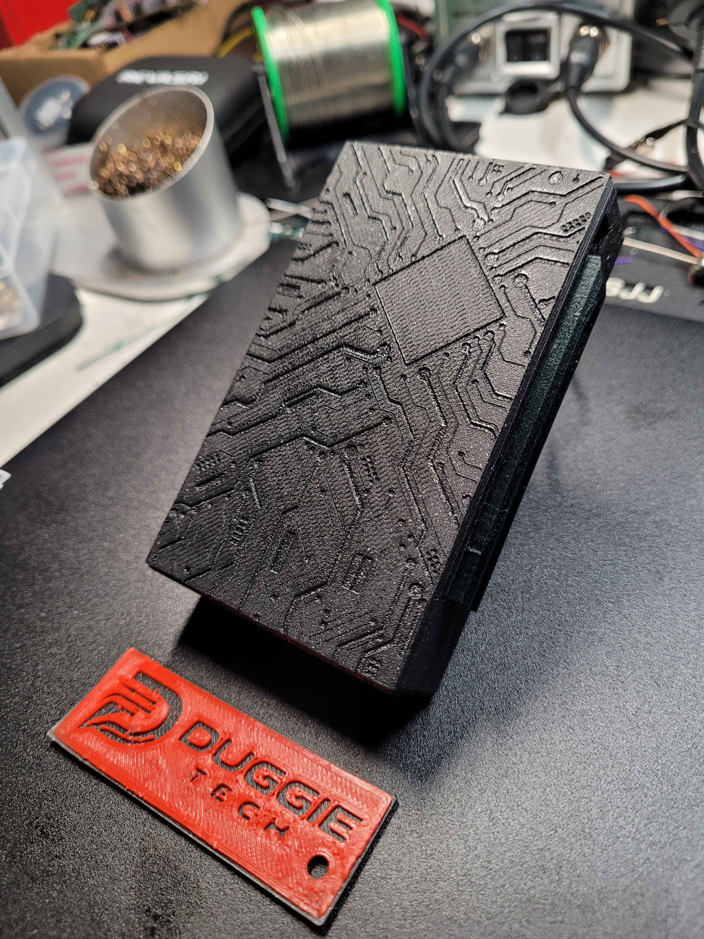 Pocket Rocket Carbon Laser Etched
