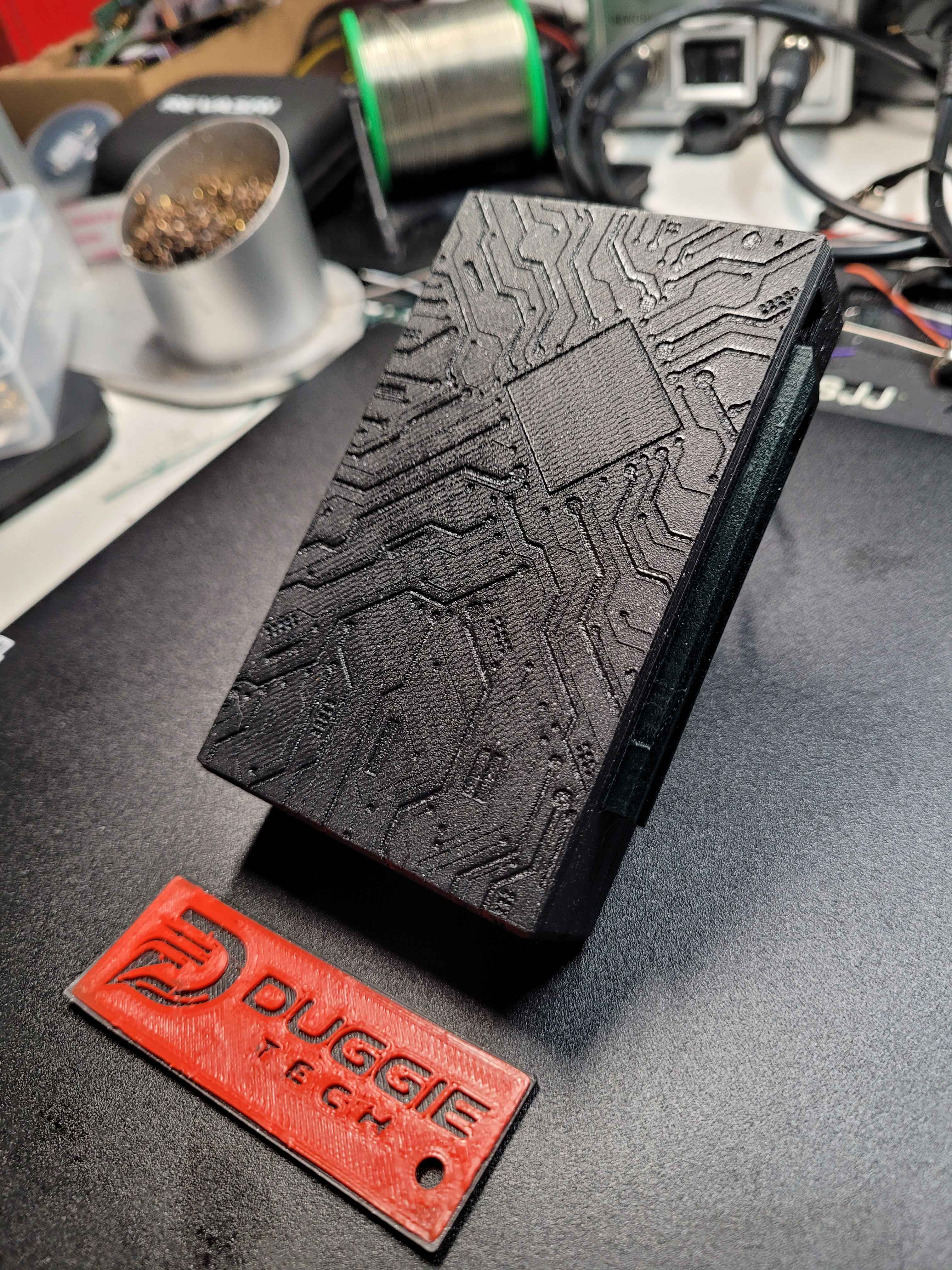 Pocket Rocket Carbon Laser Etched